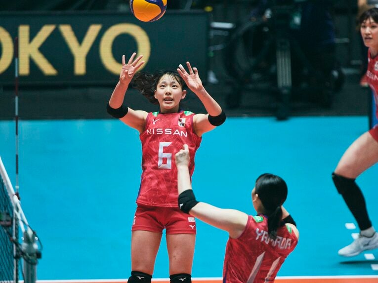 自らの性格を「負けず嫌い」と語る関。ミックスゾーンでは課題を口にすることが多い　©︎Yuki Suenaga