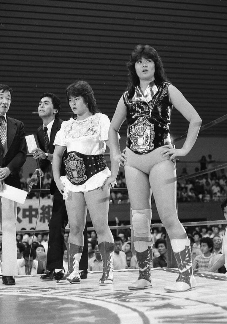 全女で活躍したジャンボ堀さんの現役時代　提供：ジャンボ堀