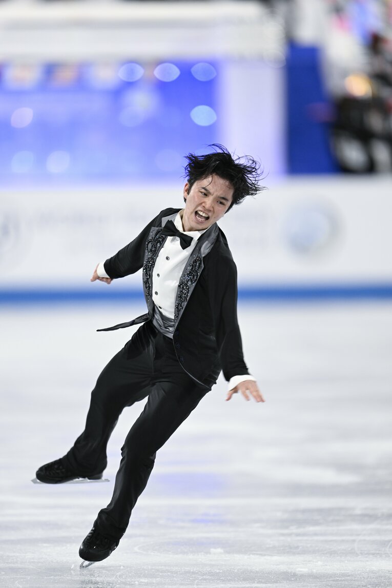 世界フィギュア国別対抗戦のフリー　©Asami Enomoto