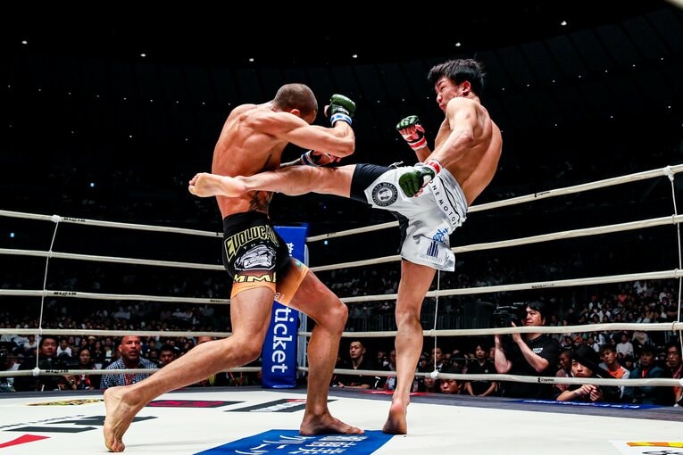 2019年4月21日、『RIZIN.15』でMMA9連勝中のルイス・グスタボと対戦　©RIZIN FF Susumu Nagao