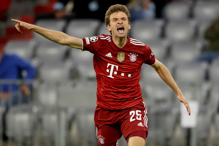 ゴールから逆算したポジションを取り続け、大声で味方に指示を出すシーンも目立つ©Getty Images