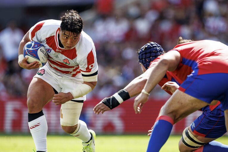 坂手淳史（2023年ラグビーW杯チリ戦）©︎Kiichi Matsumoto