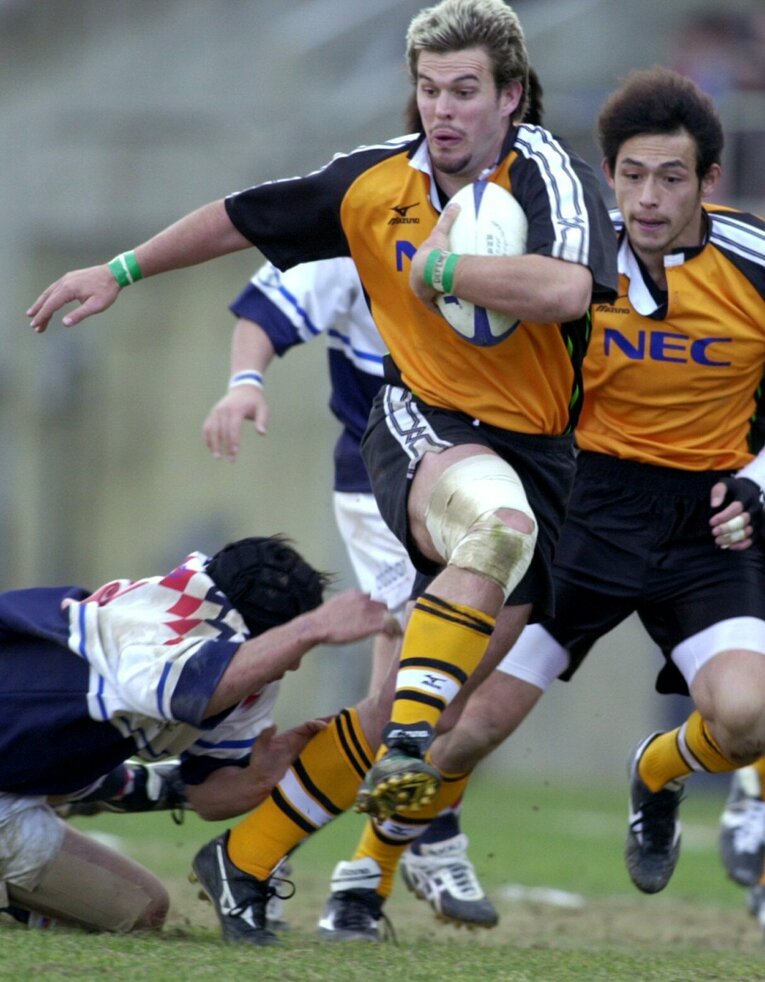 二―ルソンは仙台育英高卒業後は流経大に入学。その後、社会人リーグのNECでも活躍した　©︎JIJI PRESS