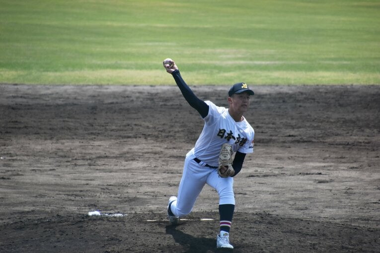 日本文理3年・田中晴也　©Takahiro Kukuchi