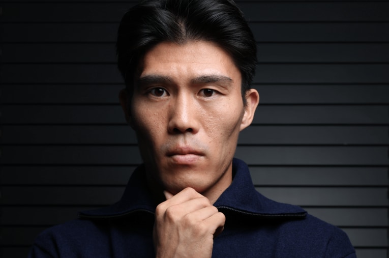 Numberの独占インタビューに応じた冨安健洋（27歳） ／ photograph by Ryu Voelkel