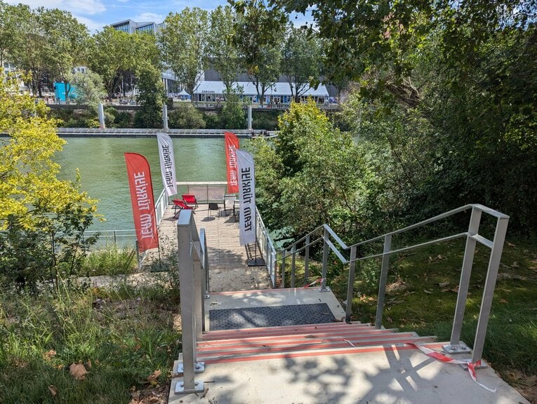 パリ五輪の選手村（全56枚）©JMPA