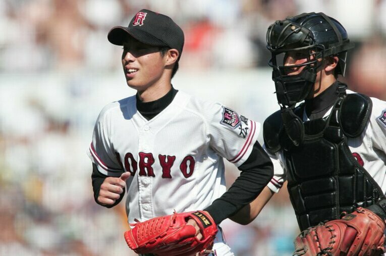 広陵時代の野村祐輔©Hideki Sugiyama