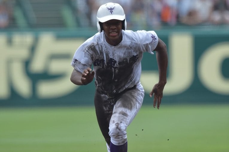 オコエ瑠偉／関東一　©Hideki Sugiyama