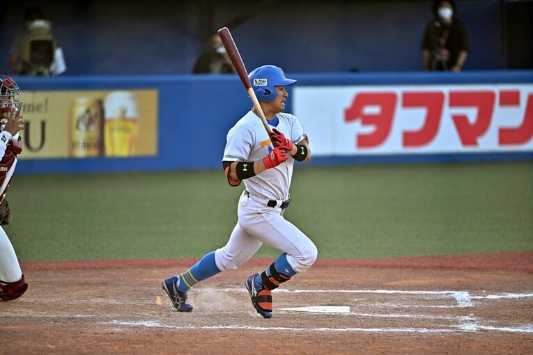 異色の経歴からプロ入りを目指す東大・阿久津　©Hideki Sugiyama