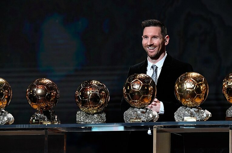 2019年のバロンドール受賞は通算6度目のメッシだった。もし2020年にあったとしたら…… ／ photograph by Getty Images