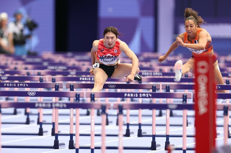 パリ五輪では後半のスプリントに課題が残った　©JMPA