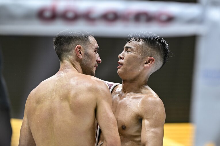 2024年5月の武井由樹戦で苦渋を嘗め、王座から陥落したジェーソン・モロニー　©︎Hiroaki Ymaguchi