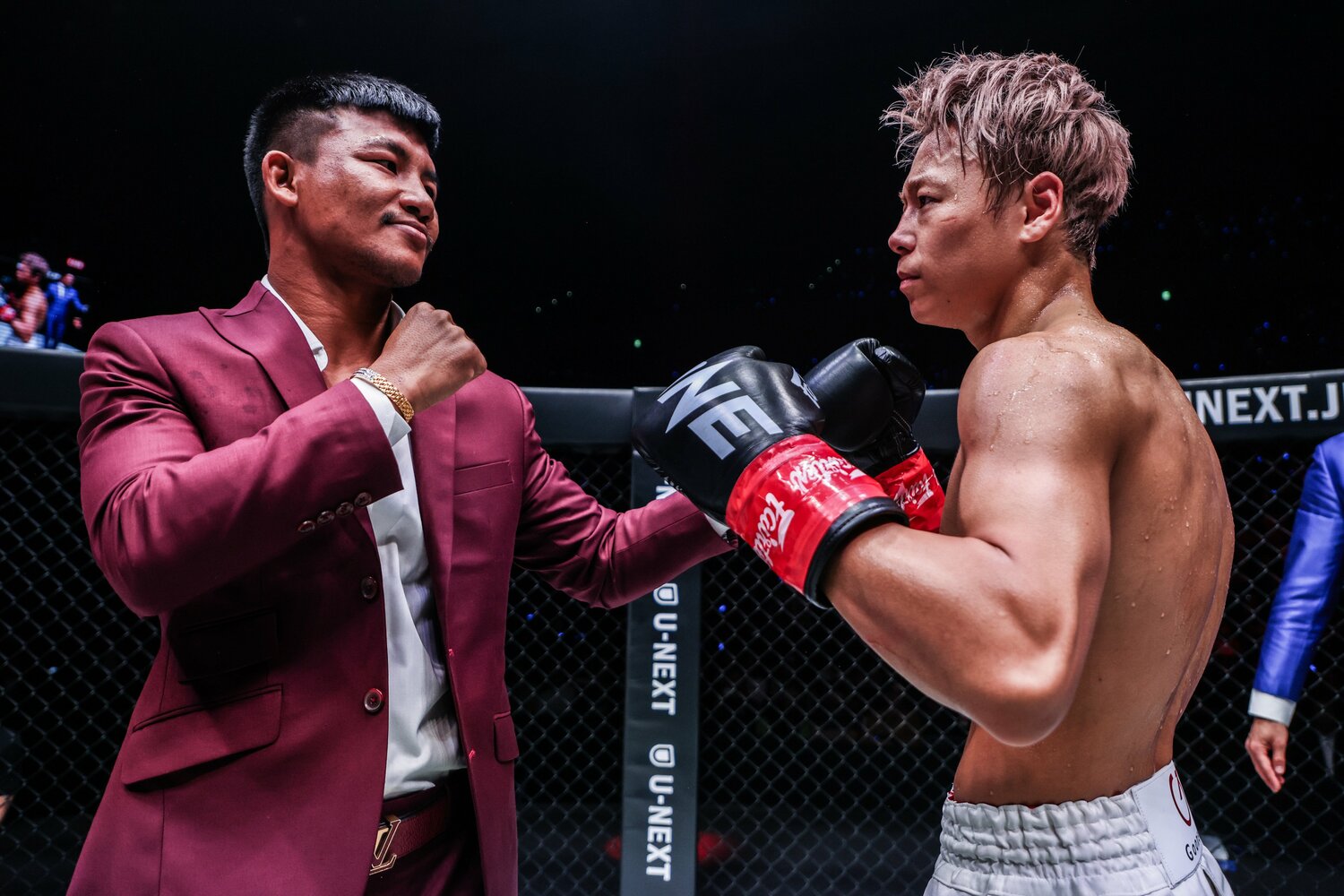 ラストマッチの相手としてロッタンを指名した武尊 ©ONE Championship