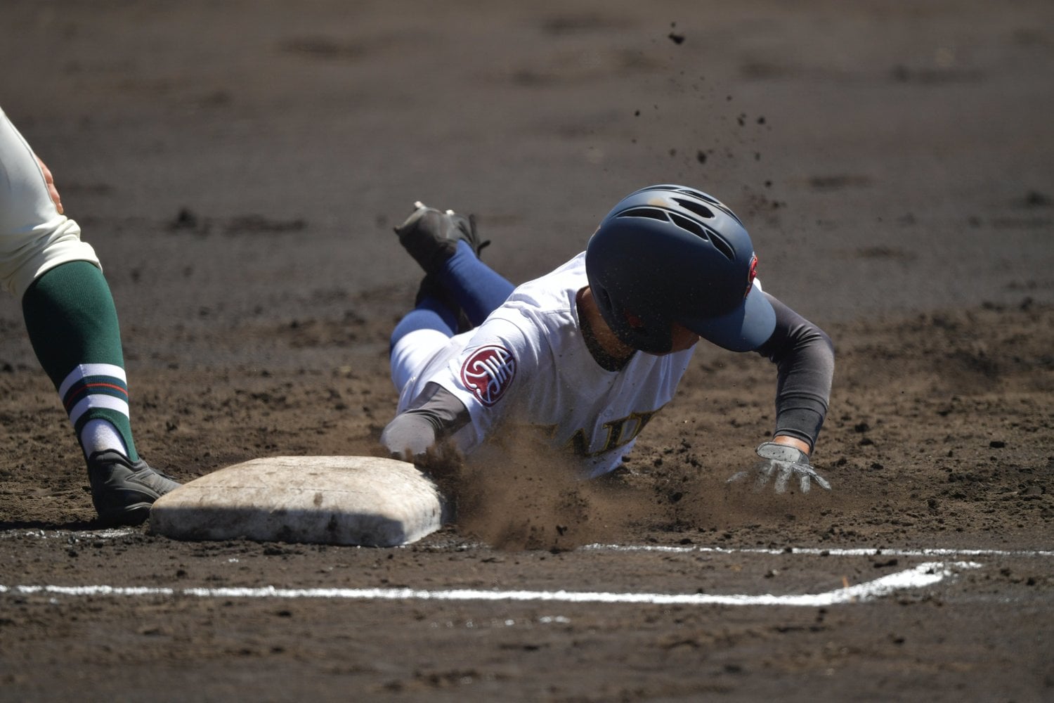 阪神園芸の整備によって、高校球児も思い切ったプレーができているのだろう（2018年撮影）　©Hideki Sugiyama