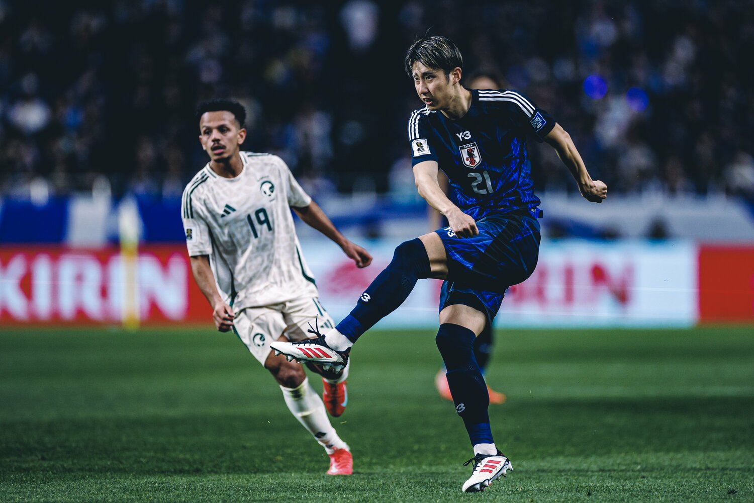サウジアラビア戦の伊藤　©Kiichi Matsumoto