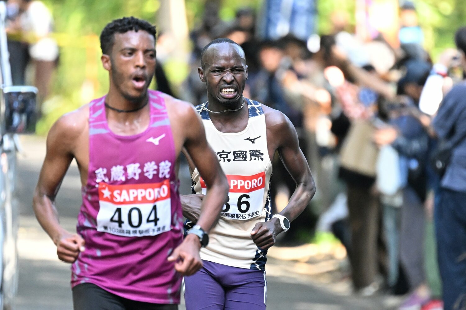エティーリ(4年)は個人2位と期待に応えたが ©Keiji Ishikawa