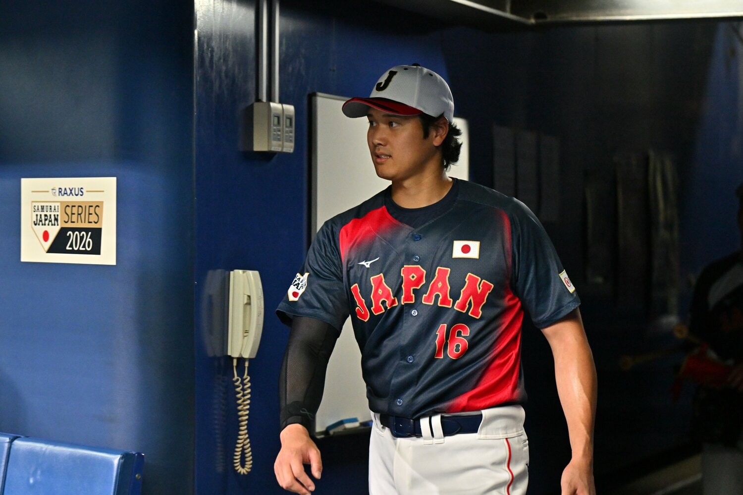 名古屋から合流した大谷翔平　©️Hideki Sugiyama