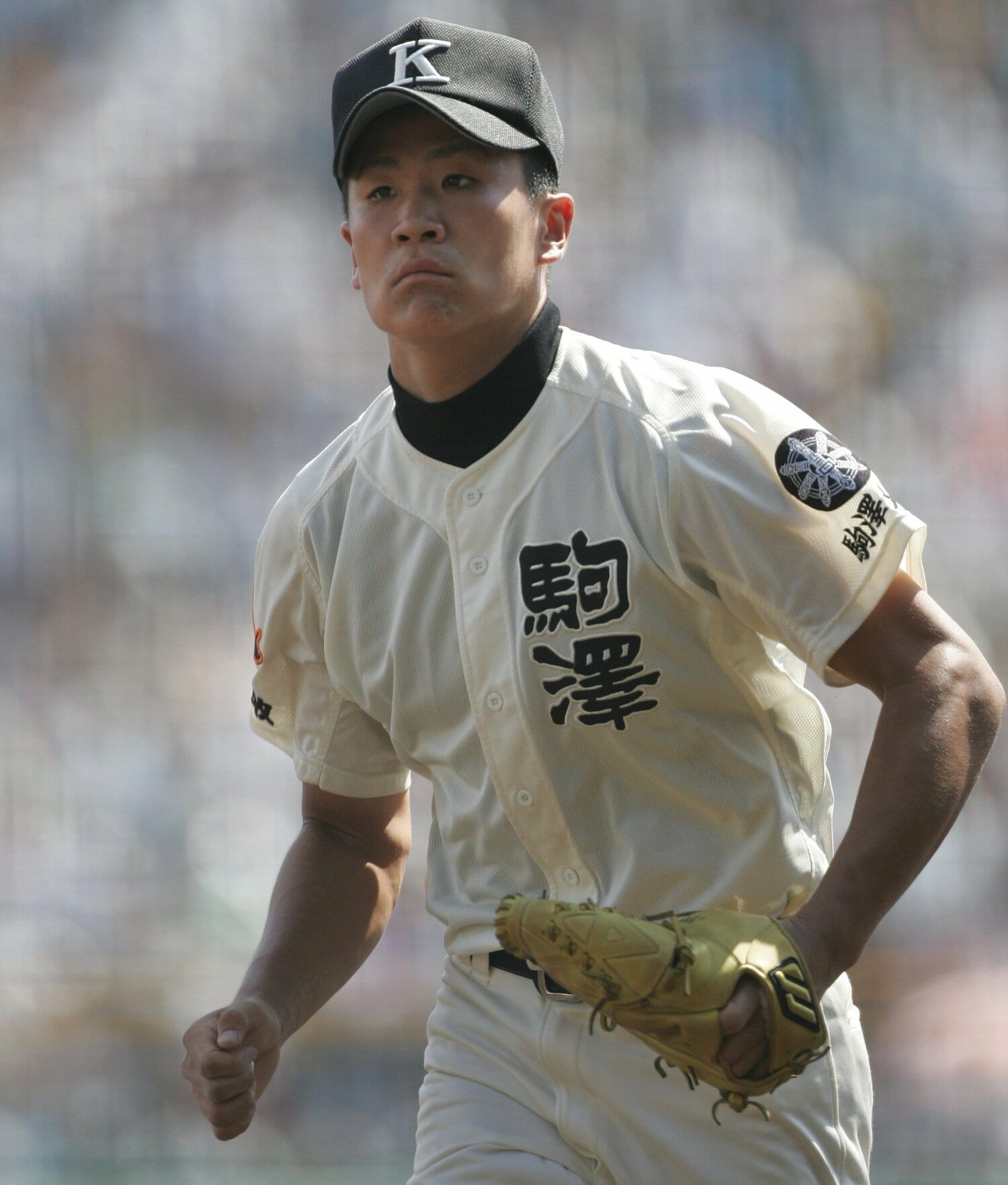 駒大苫小牧時代の田中　©Sports Graphic Number