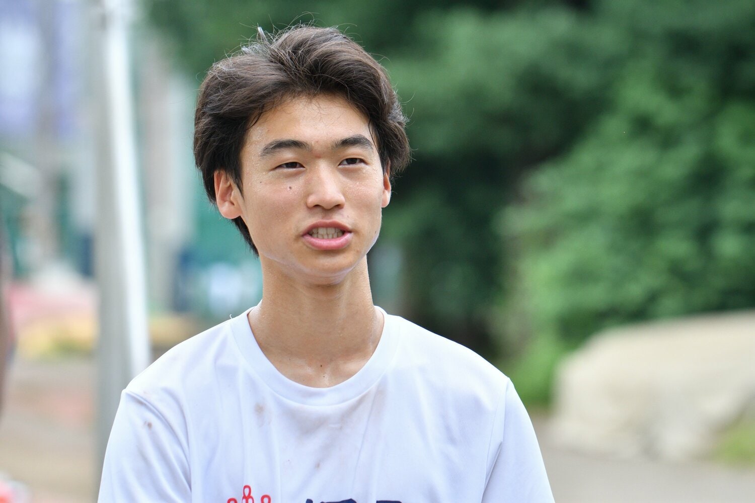 桐朋高3年時の吉澤。現在は駒場の実家から徒歩で東大に通うという　©Hideki Sugiyama