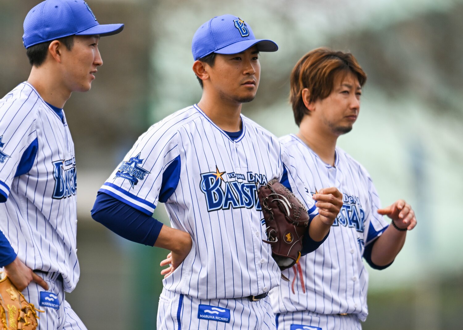 今永(中央)の不在により結果的に競争が激化　©Nanae Suzuki