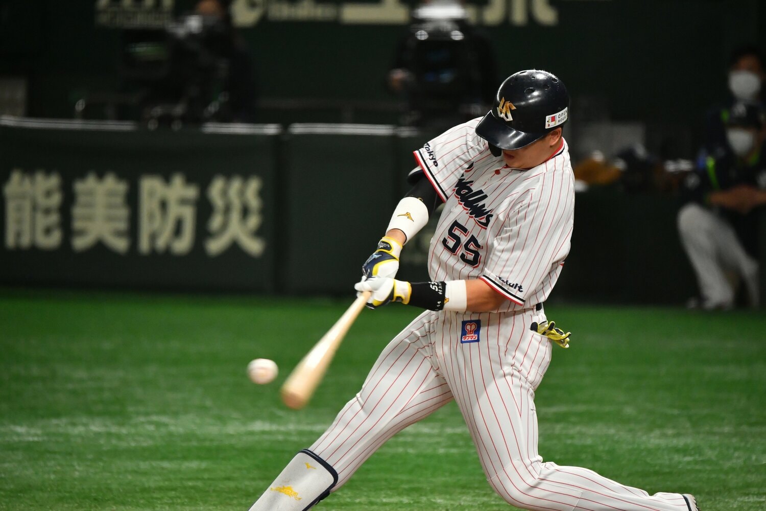 日本シリーズ5戦目、村上のホームラン　©Hideki Sugiyama