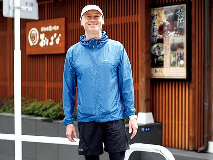 <私とラン> 市民ランナー マーティン・メイン 「英会話教師は“ランニング依存症”」<Number Web> photograph by Atsushi Hashimoto