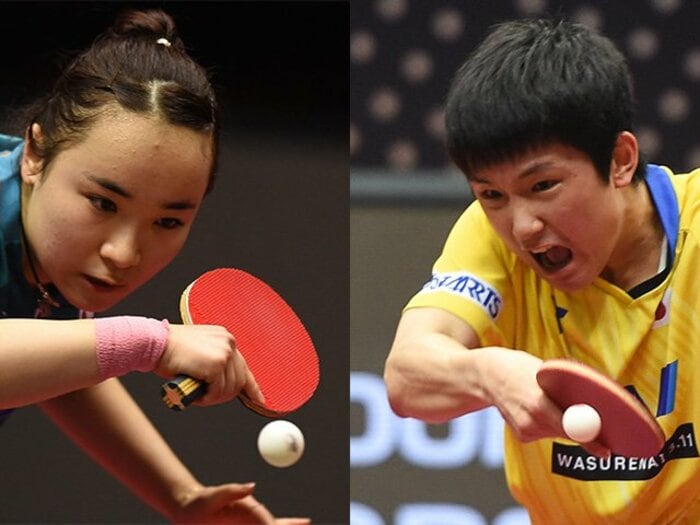 延期になった東京五輪まで1年。伊藤美誠と張本智和は何を思う？＜Number Web＞ photograph by AFLO