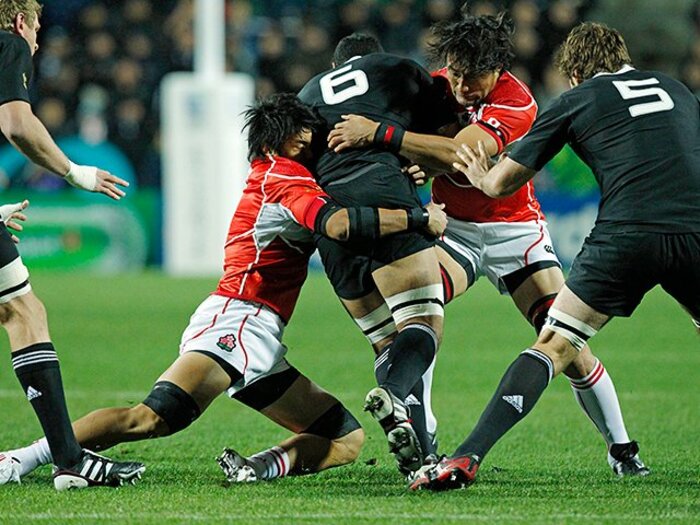 仮想・2015年W杯――。ジャパンが臨む秋の陣。～オールブラックスなど強豪と激突～＜Number Web＞ photograph by Aki Nagao