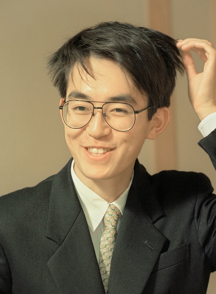 90年12月、20歳になった頃の羽生善治　©Kyodo News