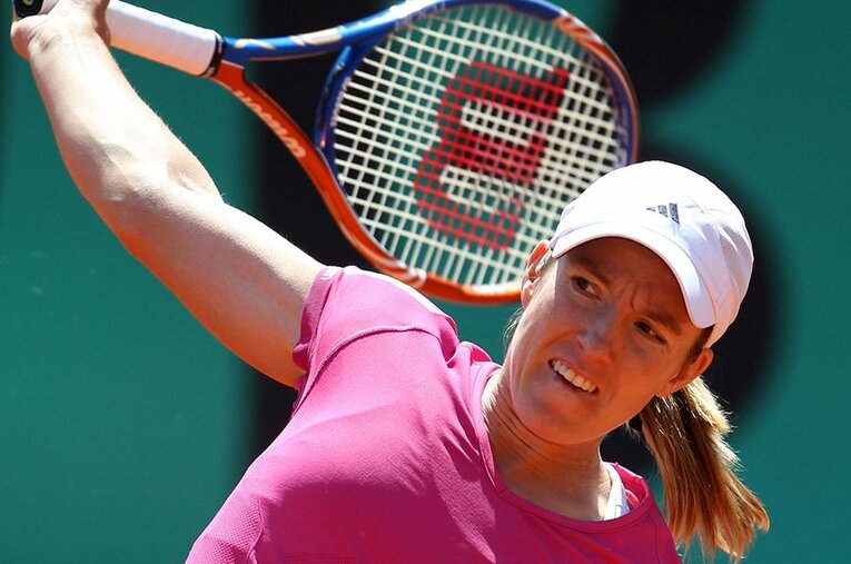 本日6月1日にジュスティーヌ・エナンの39回目の誕生日だ ／ photograph by Getty Images