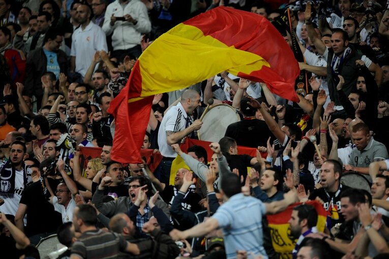 かつてのクラシコの様子　©Sports Graphic Number