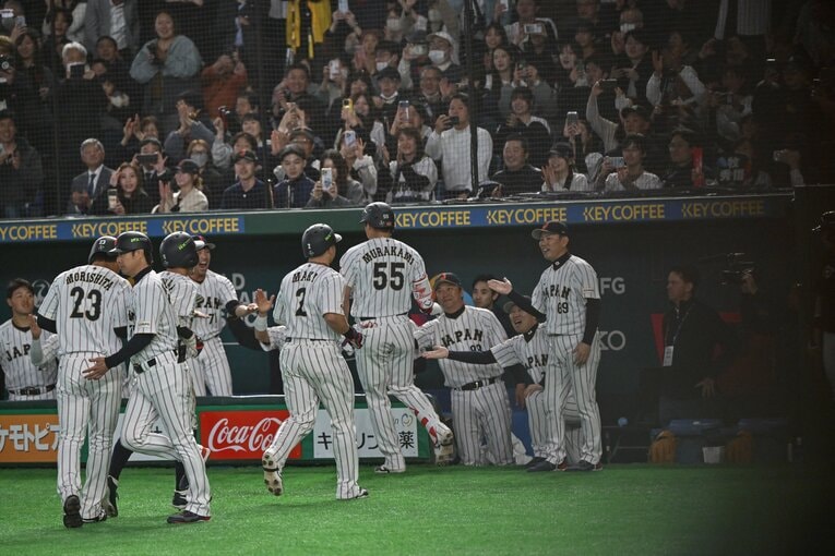 チェコ戦8回、満塁ホームラン【完全版】　©Nanae Suzuki