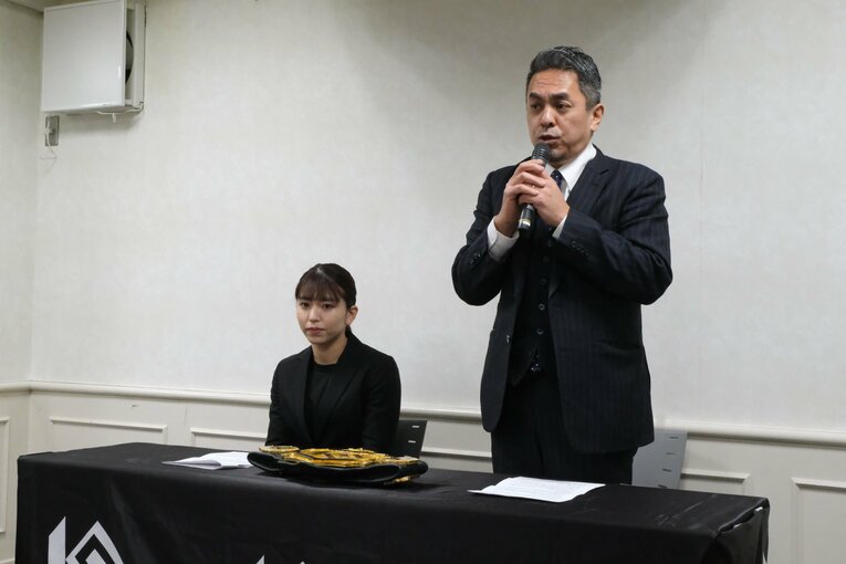 会見　©Norihiro Hashimoto