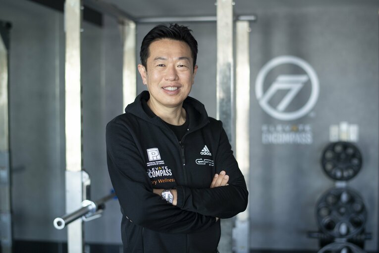 トレーナーの中野ジェームズ修一氏（2023年撮影） ©Miki Fukano