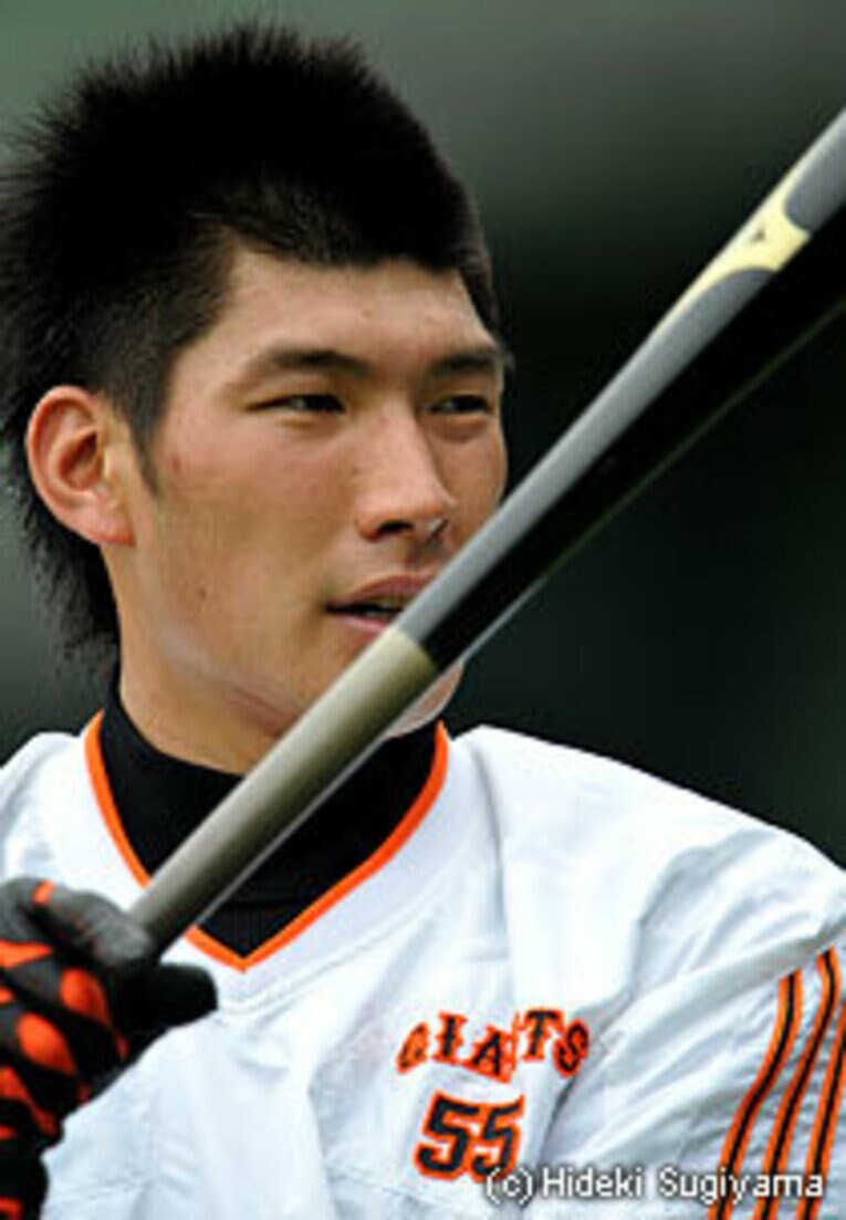 大田泰示　1990年6月9日、広島県生まれ。東海大相模高時代に通算65本塁打。'09年、ドラフト1巡目で入団。6月21日のロッテ戦で豪快な3球三振の一軍デビューを果たした