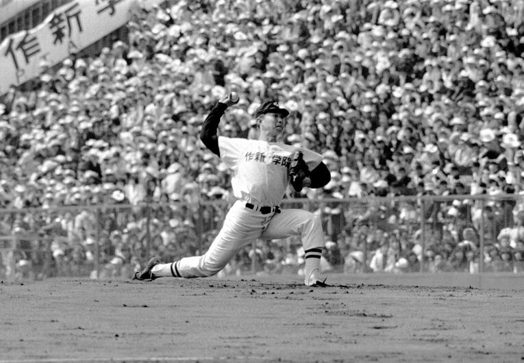 北陽打線を圧倒した江川卓のピッチング　©JIJI PRESS