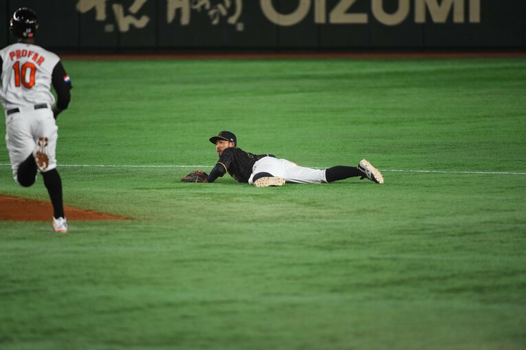 2017年WBC　菊池涼介の天才プレー集（26/27）　©BUNGEISHUNJU