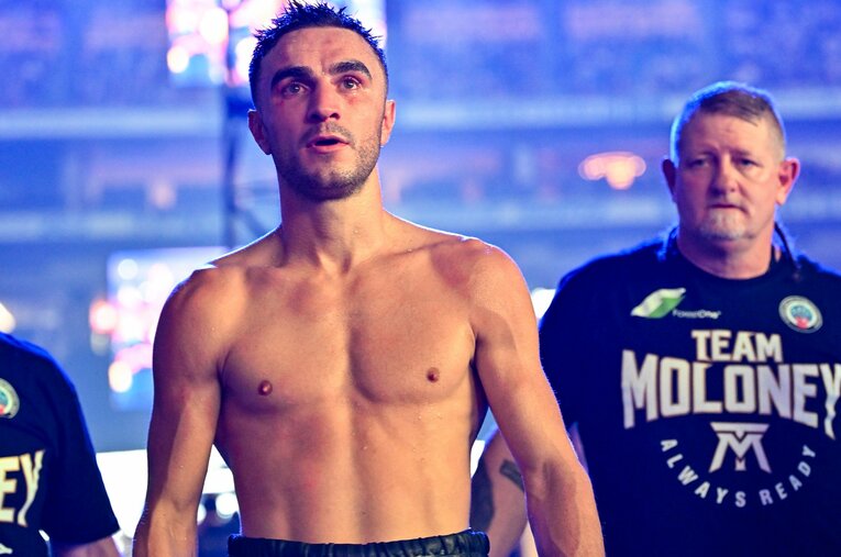 2月24日、有明アリーナで那須川天心と対戦するジェーソン・モロニー（34歳） ／ photograph by Hiroaki Yamaguchi