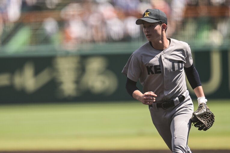 慶応のプリンス・丸田湊斗　©Nanae Suzuki