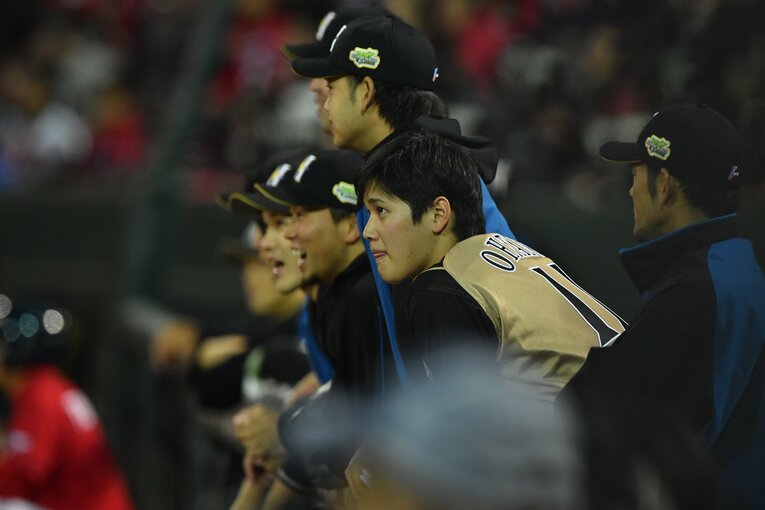 日本ハム時代の大谷（2016年撮影） ©Hideki Sugiyama