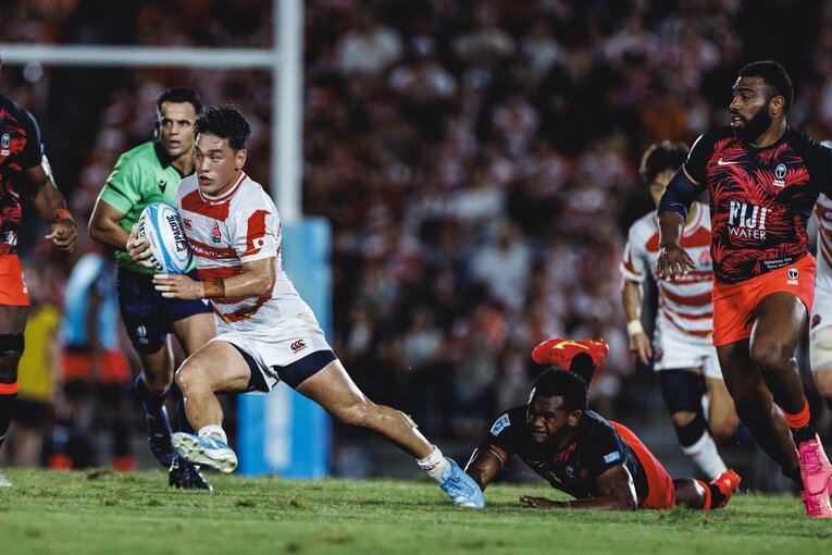 FB李承信（コベルコ神戸スティーラーズ）©︎Kiichi Matsumoto