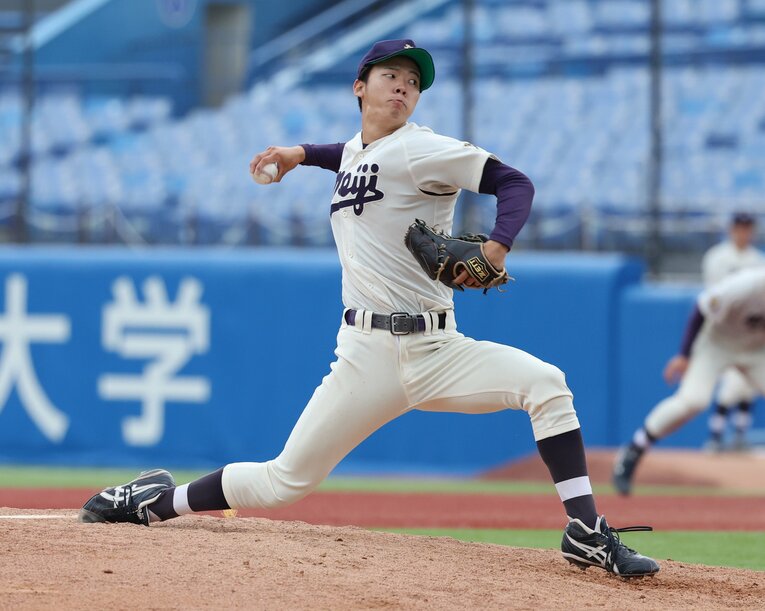 180cm、75kgという大川。「あと10kgは大きくしないと」と武田氏はいう　©JIJI PRESS