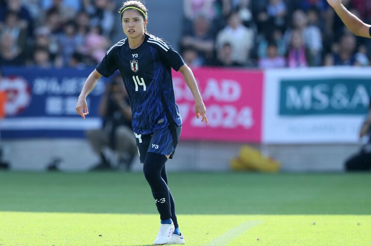 長谷川唯は、なでしこが世界に誇る万能プレーメーカーだ　©Shigeki Yamamoto