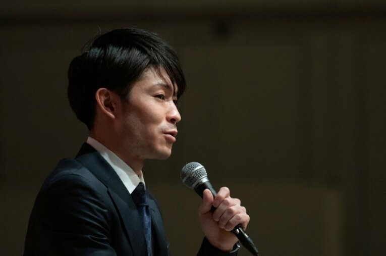 昨年1月には内村も現役を引退。“史上最高の体操選手”は福尾の憧れでもあった　©Asami Enomoto