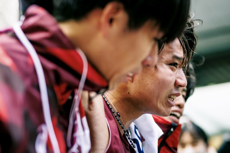 2025年の箱根駅伝。菅野は10区を走って区間5位とチームの総合4位にも貢献した　©Kiichi Matsumoto