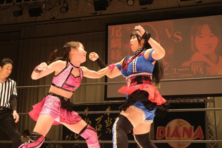 ディアナの“小学生レスラー”NENE　©Norihiro Hashimoto