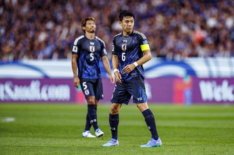 遠藤航（2024年W杯アジア最終予選・中国戦）©︎Kiichi Matsumoto