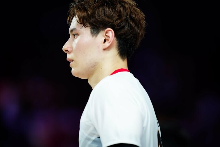 高橋藍（VNLイラン戦）©︎Volleyball Wrold