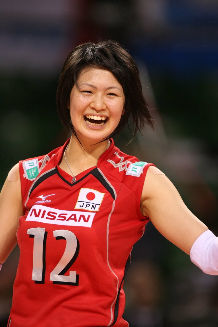 “スーパー女子高生”としてアイドル的な人気を集めた木村沙織　©Toshiya Kondo