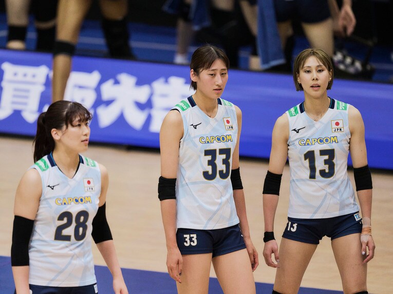 バレーボールネーションズリーグ 韓国戦　©︎Yuki Suenaga